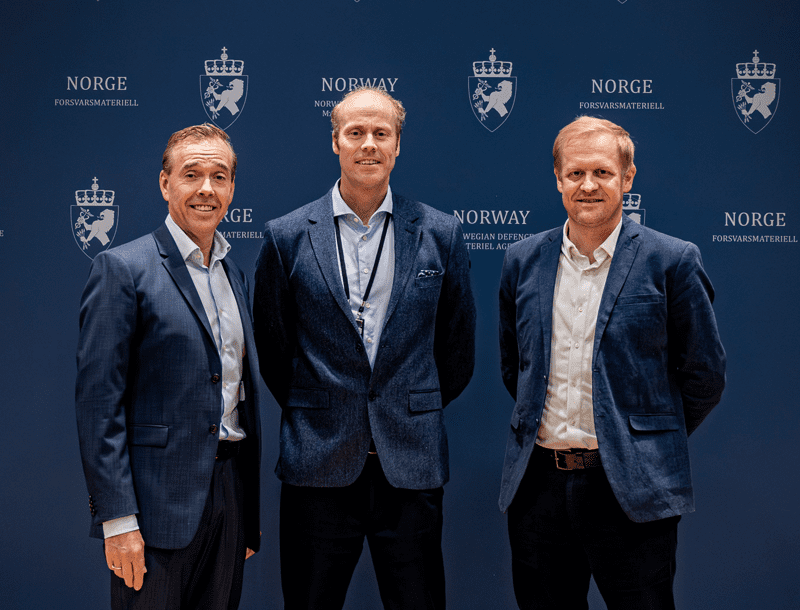 Vellykket sertifiseringssermoni hos Forsvarsmateriell